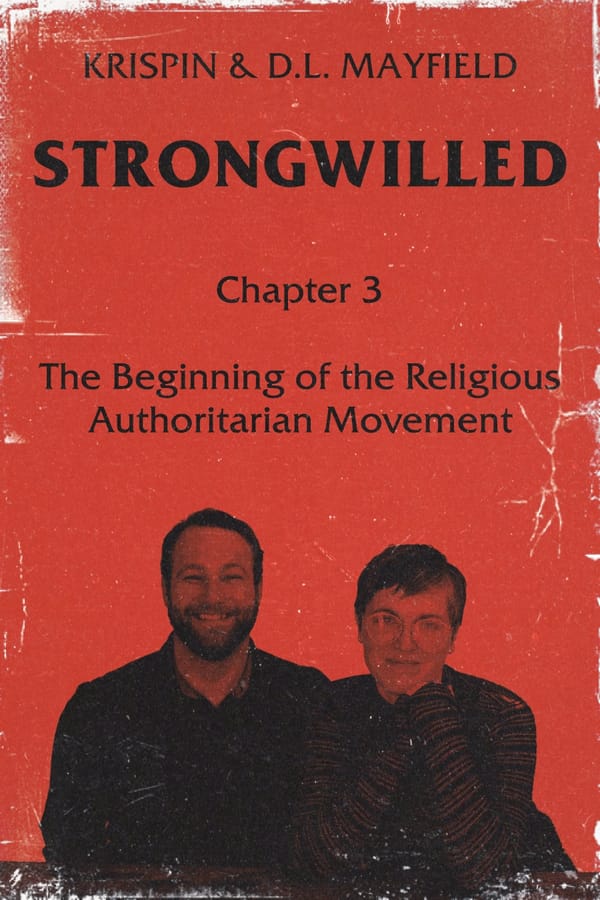 Chapter 3: The Beginnings of the Religious Authoritarian Parenting Movement
