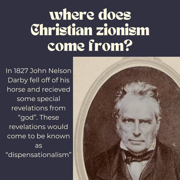 Christian Zionism 101 (Again)